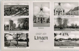 70133554 Lingen Lingen Rathaus Gefallenen Ehrenmal Eisenbahnbruecke X Lingen - Lingen