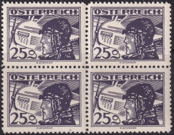 Austria 1930 Sc C19 Österreich Mi 475 Air Post Block MNH** - Neufs