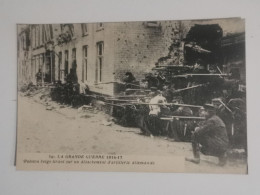 Peloton Belge Tirant Sur Un Détachement D'Artillerie Allemande - Oorlog 1914-18