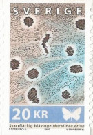 Sweden Schweden Suède 2007 Butterflies 20 Kr Stamp MNH - Neufs