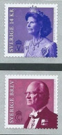 Sweden Schweden Suède 2015 King And Queen Royalties Set Of 2 Stamps MNH - Ungebraucht