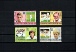 St. Vincent 1985 Cricket Postfrisch / MNH - Cricket