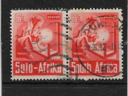 SOUTH AFRICA 1941 6d RED - ORANGE SG 93 FINE USED Cat £19 - Used Stamps