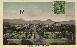Costa Rica, C.A., SAN JOSÉ, Avenida 4 A Este (1910s) Postcard - Costa Rica