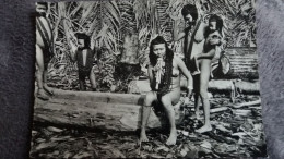 CPSM EXPEDITION JURUENA 1962 BRESIL GROUPE D INDIENNES SEINS NUS ERIGPACTSA PHOTO J L CHRISTIANAT ETHNIQUE CULTURE - América