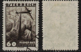 AUSTRIA ÖSTERREICH AUTRICHE 1935 Mi 606 Sc C40  FLUGPOST Air Mail Correo Aéreo Poste Aérienne - Oblitérés