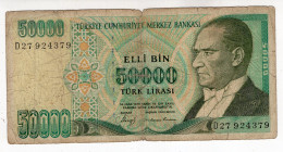 106 - TURQUIE - 50000 LIRASI - Turkey