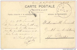 Zb959: Postkaart:LAPANNE Une Rue Du Village: Geweigerd Als S.M. Taks Niet Geïnd: > F - Unbesetzte Zone