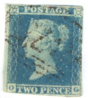 Ua750:     O__G  : Plate 3  Re-entry - Used Stamps