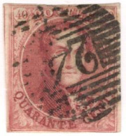 Ea136: N°  5: [°]:18Ls: BRUXELLES : 4 Randen & Gebuur - 1849-1850 Médaillons (3/5)