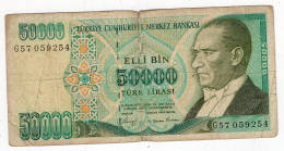 107 - TURQUIE - 50000 LIRASI - Turquie