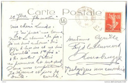 _G982: Carte Postale: 29 BORDEAUX: La Flêche Sr-Michael - AK: ROUSBRUGGE-HARINGHE 26 IX. 16 - Zone Non Occupée