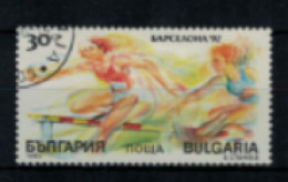 Bulgarie - "J.O. D'été à Barcelone : Course De Haies Féminime" - Oblitéré N° 3322 De 1990 - Oblitérés