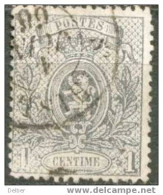 Ea178:N° 23: T14½x14:[°]:Dc :ST.GHISLAIN - 1866-1867 Coat Of Arms
