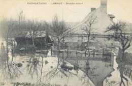 *ak101: INONDATIONS - LORROY - Dernière Maison - Inondations