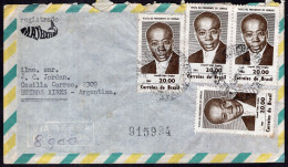 Brasil - 1964 - Letter - Air Mail - Sent To Argentina - Caja 1 - Lettres & Documents