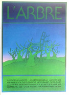 Poster FOLON  L'ARBRE - Art Contemporain