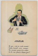 CPA Jeu De Cartes Carte à Jouer Non Circulé Playing Cards Billets De Banque Banknote - Cartes à Jouer