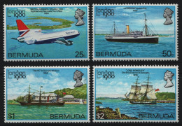 Bermuda 1980 - Mi-Nr. 382-385 ** - MNH - Transport - Bermuda