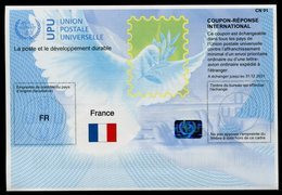 FRANCE  International Reply Coupon / Coupon Réponse International - Reply Coupons