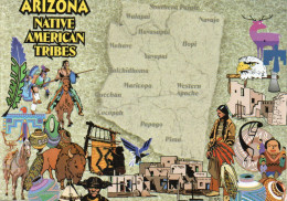 CPM - J - ETATS UNIS - USA - ARIZONA - NATIVE AMERICAN TRIBES - NAVAJO - WESTERN APACHE - HOPI - PAPAGO - MARICOPA - Otros & Sin Clasificación