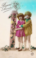 FANTAISIE - Bonne Année - Nouvel An - Enfant Et Chiffre 1 - Carte Postale Ancienne - Nouvel An