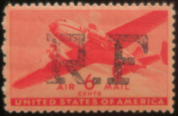 LP3969/31 - 1944/1945 - POSTE AERIENNE MILITAIRE - N°26 (Etats-Unis) Surchargé - N°16 (I) ALGER - Timbre Signé - Correo Aéreo Militar