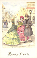 FANTAISIE - Bonne Année - Nouvel An - Illustration - Carte Postale Ancienne - Nouvel An