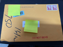 22-11-2023 (3 V 9) Large Letter (23 X 16 Cm) USA X 2 (posted To Australia) No Postmarks ! - Brieven En Documenten