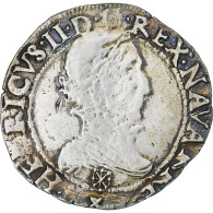 France, Henri III (Henri II De Béarn), Franc, 1584, Saint-Palais, TB, Argent - Altri & Non Classificati