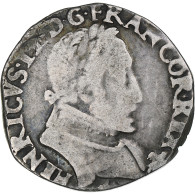 France, Henri II, Teston, 1561, Bayonne, Argent, TB+, Duplessy:1052 - Andere & Zonder Classificatie
