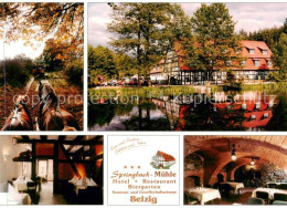 73858731 Belzig Bad Springbach Muehle Hotel Restaurant Biergarten Belzig Belzig  - Belzig