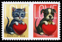 Etats-Unis / United States (Scott No.5746a - Love) [**] - Unused Stamps