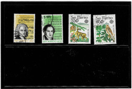 SAN MARINO ,2 Serie Complete Usate ,qualita Splendida - Used Stamps