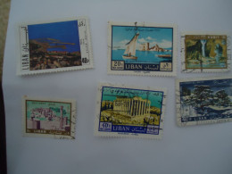 LIBAN  LEBANON USED   STAMPS LOT 6 - Liban