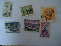 LIBAN  LEBANON USED   STAMPS LOT 6 - Lebanon