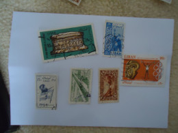 LIBAN  LEBANON USED   STAMPS LOT 6 - Liban