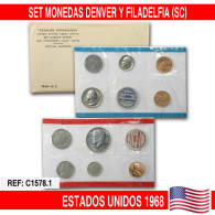 C1578.1# Estados Unidos 1986. Emisión Anual (SC) MS-121 - Mint Sets