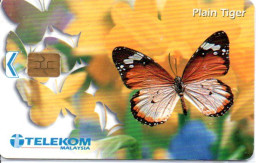 Papillon Butterfly Télécarte Malaysia Malaisie Phonecard (G 1038) - Malasia