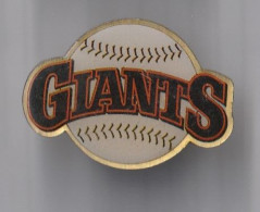 PIN'S THEME SPORTS  BASEBALL EQUIPE DES GIANTS DE  SAN FRANCISCO - Béisbol