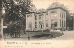 BELGIQUE - Bruxelles - L'institut Solvay Au Parc Léopold - Carte Postale Ancienne - Bosques, Parques, Jardines