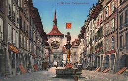 SUISSE - Berne - Tour De L'Horloge - Colorisé - Carte Postale Ancienne - Berna