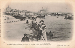 FRANCE - Boulogne Sur Mer - Sortie Du Steamer La Marguerite - Animé - Carte Postale Ancienne - Boulogne Sur Mer