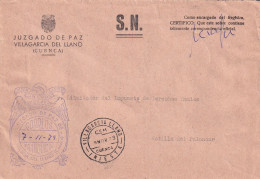 JUZGADO DE PAZ   VILLAGARCIA DEL LLANO  CUENCA  1979 - Franchise Postale