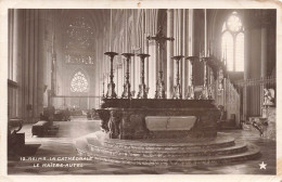 FRANCE - Reims - La Cathédrale Le Maître Autel - Carte Postale Ancienne - Reims