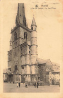 BELGIQUE - Nivelles - Eglise Ste Gertrude - La Grand'Place - Animé - Carte Postale Ancienne - Nivelles