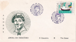 SCUTEIROS  AÇORES 1976 - Postmark Collection