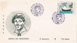 SCUTEIROS  AÇORES 1976 - Marcophilie