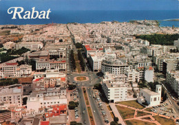 MAROC - Rabat - Vue Aérienne - Avenue Mohammed V - Carte Postale - Rabat