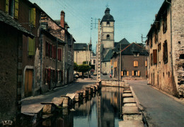 CPM - ARUDY - Les Lavoirs Et L'église - Edition CAP - Arudy